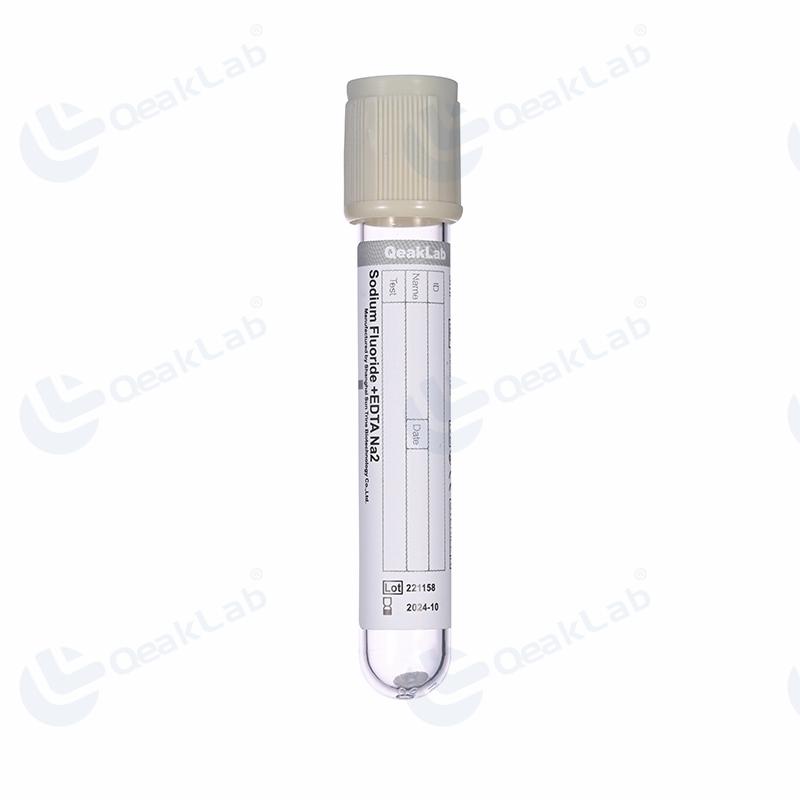 Вакуумна пробірка, фторид натрію + ЕДТА К3, 3 ml (мл)